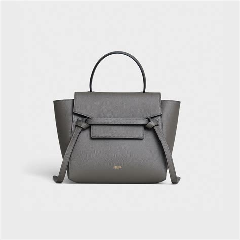 celine nano belt slate|celine nano belt bag grey.